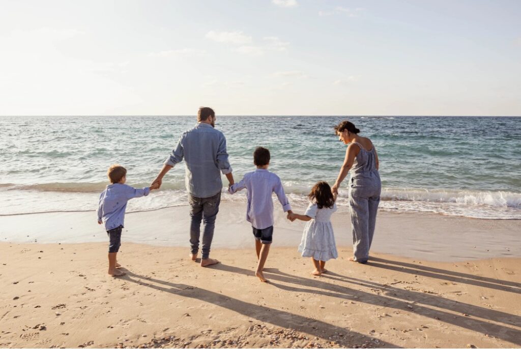 צילומי משפחה בים