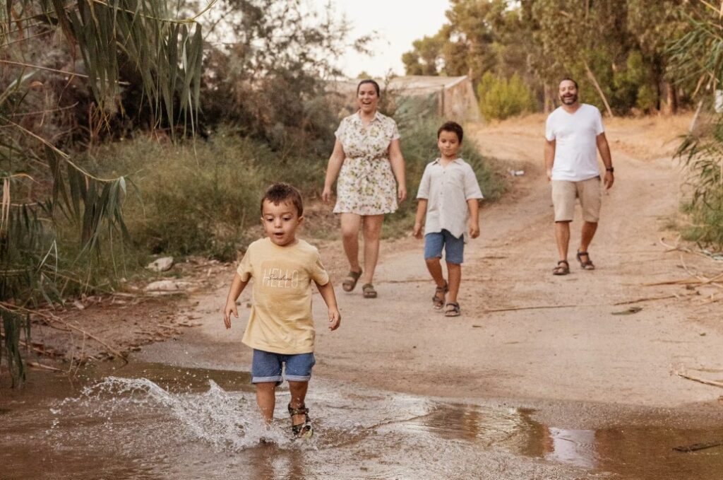 צילומי משפחה בטבע