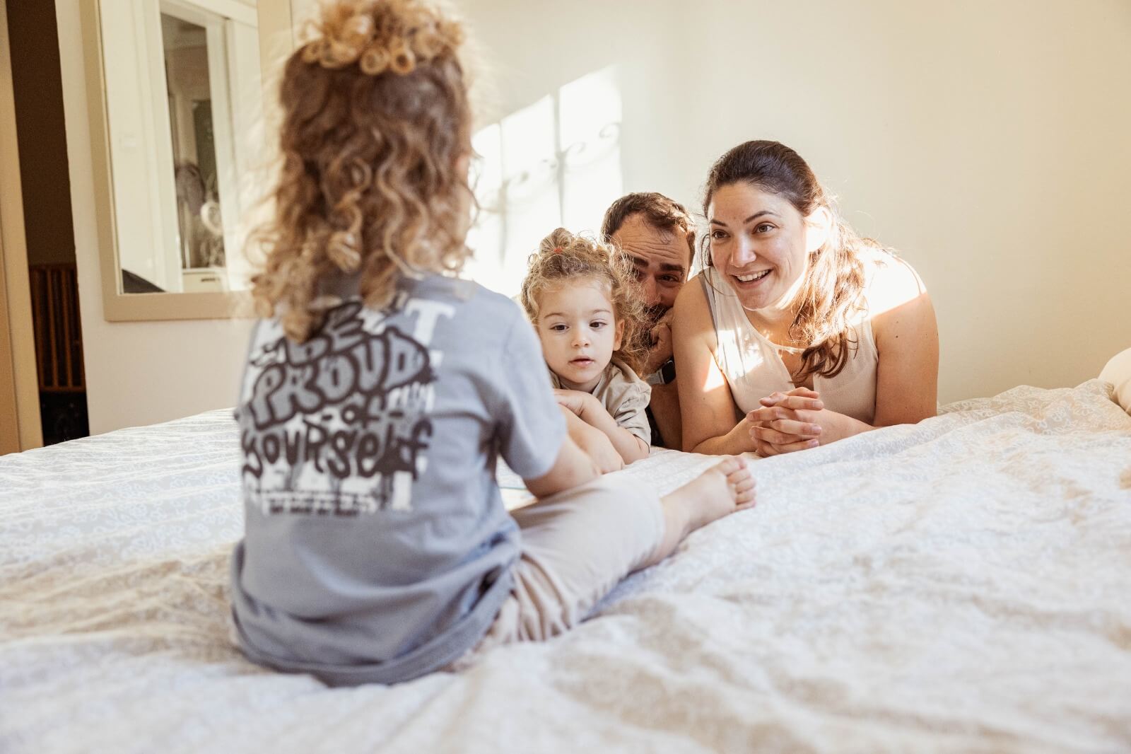 צילומי משפחה בבית