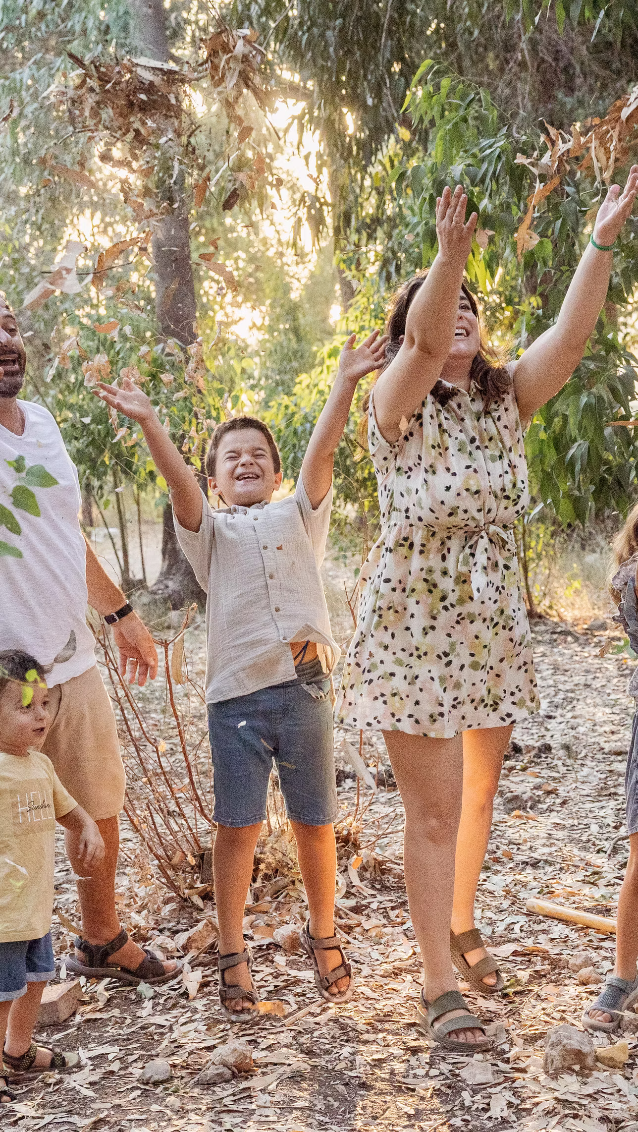 צילומי משפחה באזור הדרום